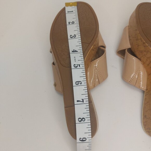 Sam & Libby Platform Slide On Sandals Women's Size 6.5 - Picture 12 of 14